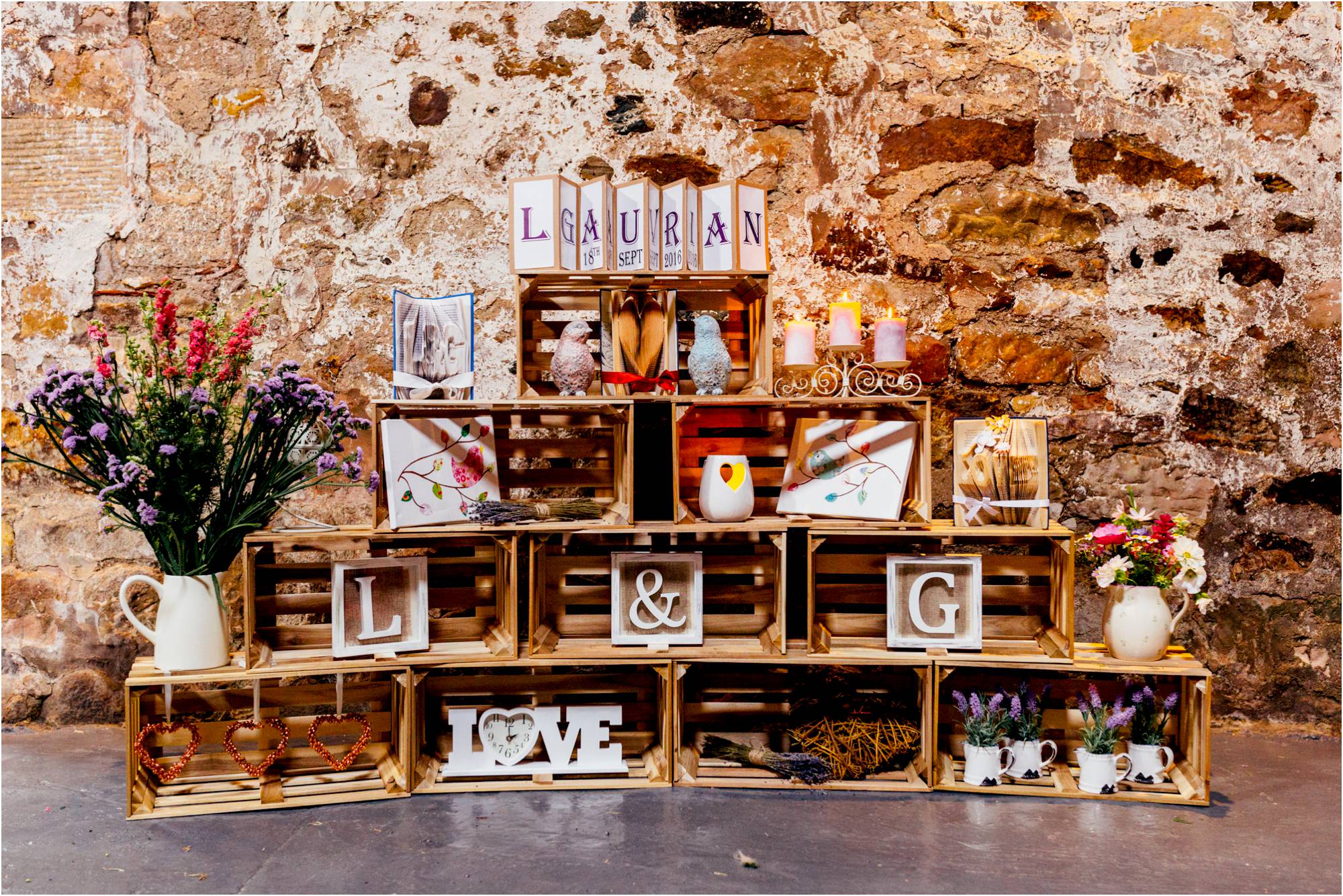 crate-storage-photos-books-wedding-kinkell