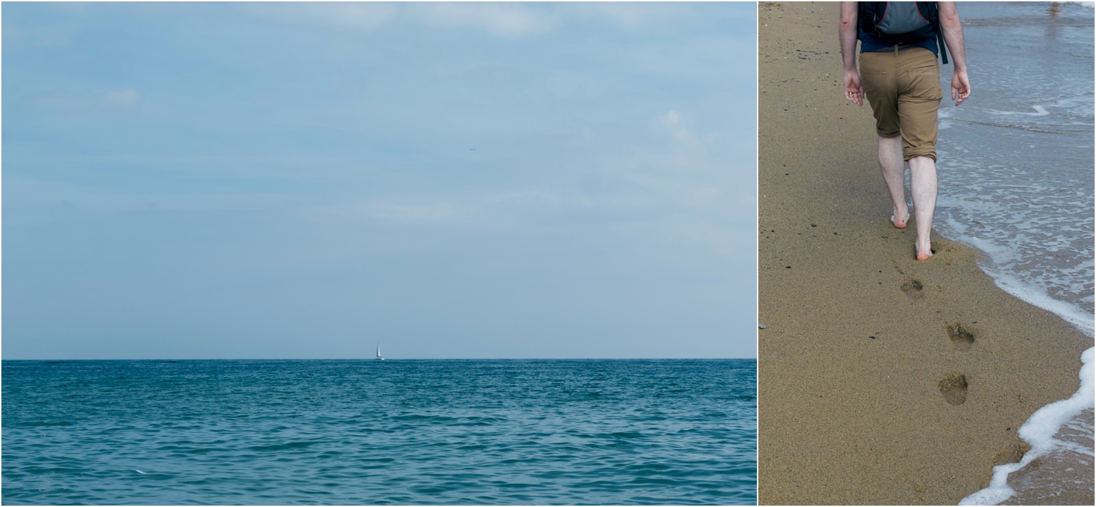 barcelona-beach-horizon-footprints-sand