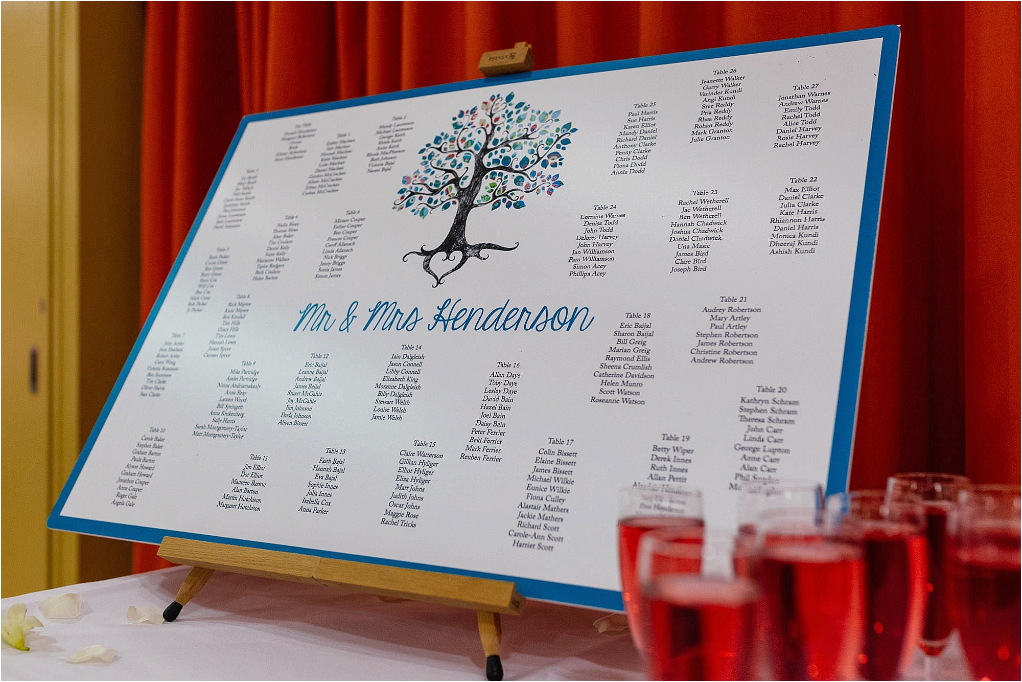 wedding-table-plan-bridlington-spa