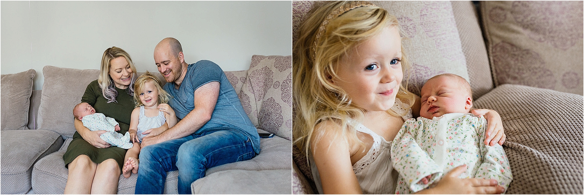 family-sitting-on-sofa-daughter-holding-newborn-sister