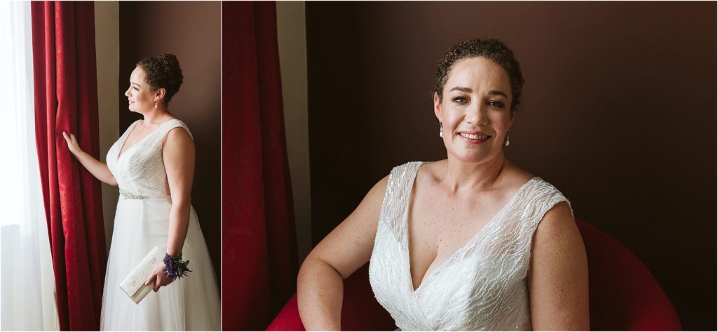 bride-looks-out-of window-then-in-to-camera-smiling