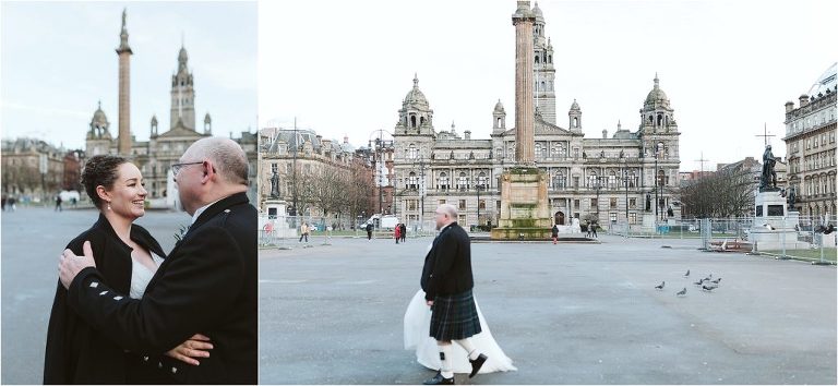 couple-walk-through-george-square