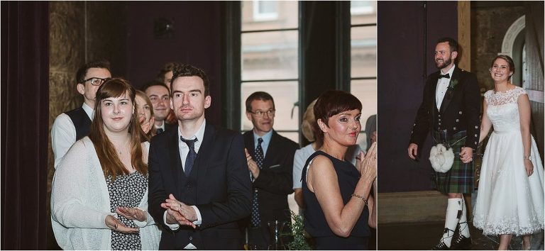guests-clap-hands-as-bride-and-groom-are-called-in