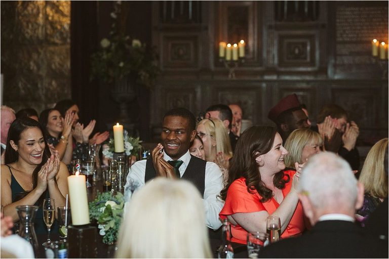 guest-clapping-his-hands-at-wedding-speech