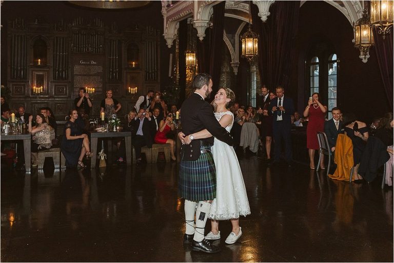bride-and-groom-have-first-dance