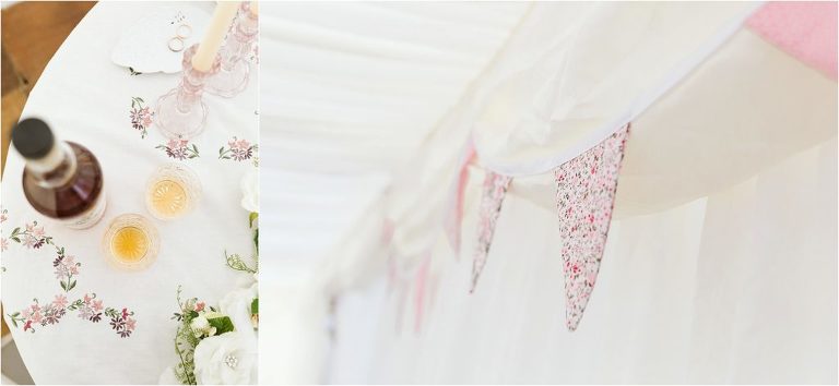floral-bunting-and-vintage-table-cloth